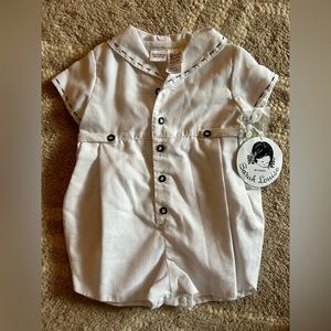 Vintage Nautical baby boy jumper 12m